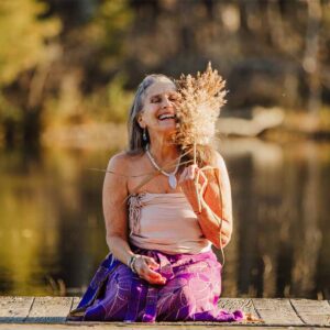 Ajeet with Flowers by Melissa Stissi